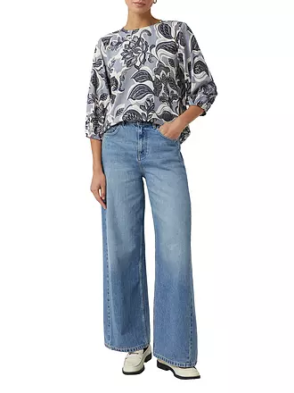 COMMA | Bluse | blau