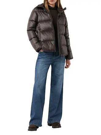 COMMA | Daunenjacke | braun