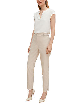COMMA | Hose Slim Fit 7/8 | braun