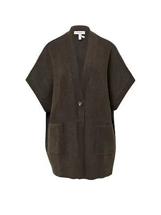 COMMA | Strickjacke | braun
