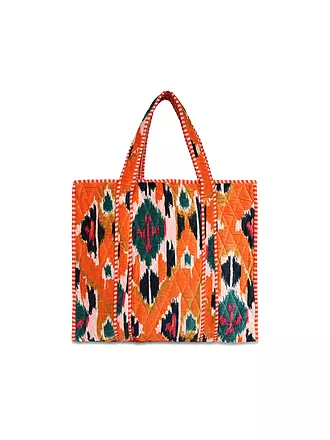 CONSCIOUS YOGA COLLECTIVE | Tasche - Shopper VELVET IKAT SHOPPER | grün