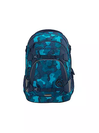 COOCAZOO | Schulrucksack MATE Cloudy Camou | dunkelblau