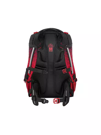 COOCAZOO | Schulrucksack MATE LASER LIGHTS | rot