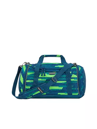 COOCAZOO | Sporttasche Lime Stripe | blau