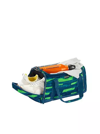 COOCAZOO | Sporttasche Lime Stripe | blau