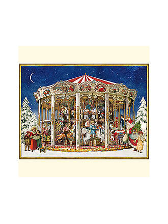 COPPENRATH VERLAG | Adventkalender - Nostalgisches Weihnachtskarusell | keine Farbe