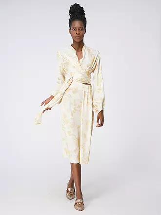 COSSAC | Wickelbluse | creme
