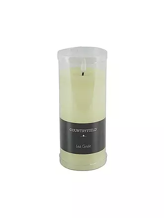 COUNTRYFIELD | Stumpenkerze Rustikal LED rd Lyon L weiss | creme