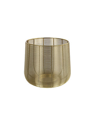 COUNTRYFIELD | Teelichthalter Altona L 23x21cm Messing | gold