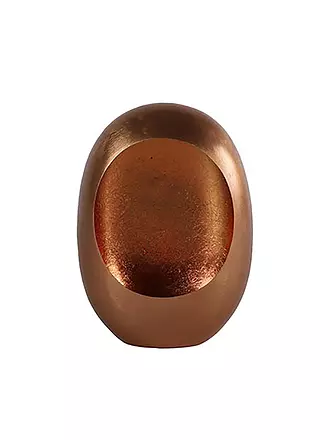 COUNTRYFIELD | Teelichthalter EGGY Medium 11x21x29cm Kupfer | kupfer