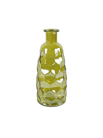 COUNTRYFIELD | Vase KARIN 12,5x30,5cm Gelb | rosa