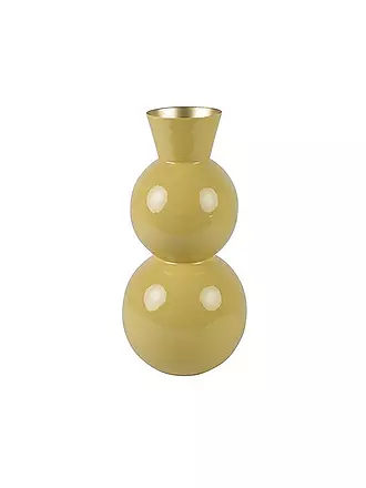 COUNTRYFIELD | Vase MARGOT 15x32cm Gelb | lila