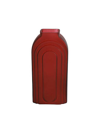 COUNTRYFIELD | Vase Paige 26,5x13cm Rot | rot