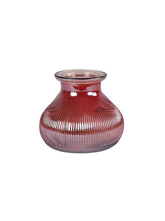 COUNTRYFIELD | Vase rund CORRY L 15x12cm Gelb | rosa