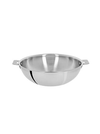 CRISTEL FRANCE | Wok 24cm CASTELINE Edelstahl | silber