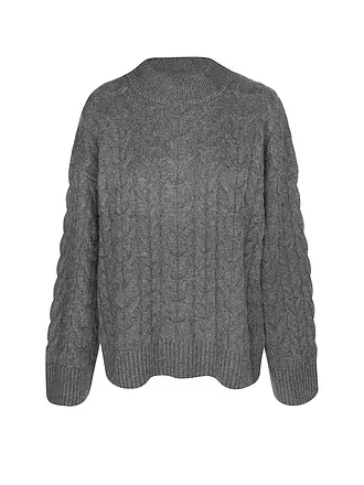DAVIDA | Kaschmirpullover | grau