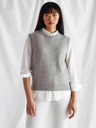 DAVIDA | Kaschmirpullunder | beige