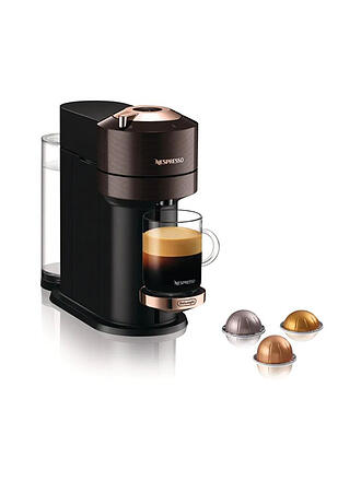 DELONGHI | Nespresso Kaffeemaschine Vertou Next System (Schwarz) | braun