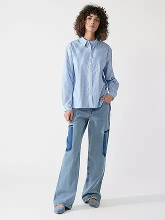 DESIGNERS REMIX | Jeans Wide Leg MILES | hellblau