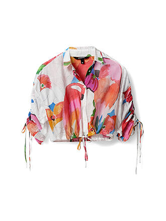 DESIGUAL | Bluse Cropped Fit | weiß