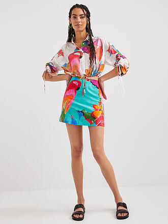 DESIGUAL | Bluse Cropped Fit | weiß