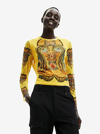 DESIGUAL | Langarmshirt | gelb