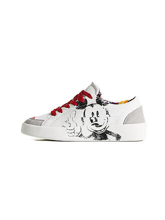 DESIGUAL | Sneaker Mickey Mouse | weiß