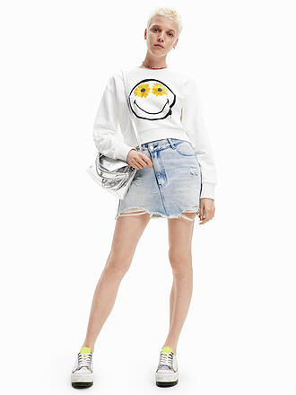 DESIGUAL | Sweater SMILEY | weiss
