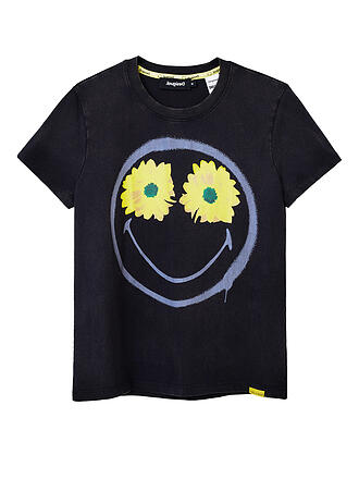 DESIGUAL | T-Shirt SMILEY | weiss