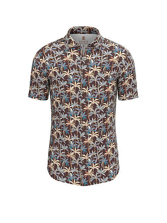 DESOTO | Hemd Slim Fit | braun