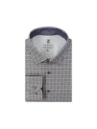 DESOTO | Jerseyhemd Slim Fit | blau