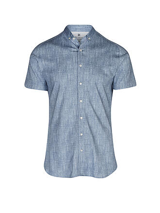 DESOTO | Jerseyhemd Slim Fit | blau