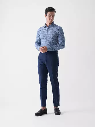 DESOTO | Jerseyhemd Slim Fit | dunkelblau