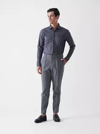 DESOTO | Jerseyhemd Slim Fit | dunkelblau