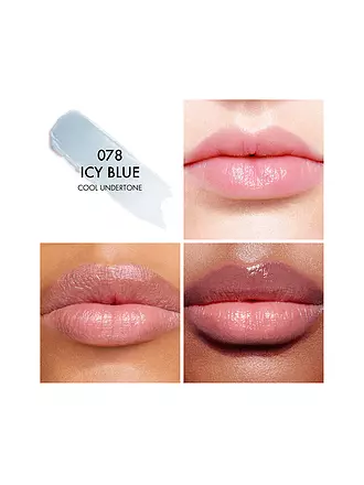 DIOR | Dior Addict Lip Glow 48-Stunden feuchtigkeitsspendender Lippenbalsam (007 Raspberry) | hellblau