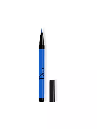 DIOR | Diorshow On Stage Liner Wasserfester Flüssig-Eyeliner ( 001 Matte White ) | blau