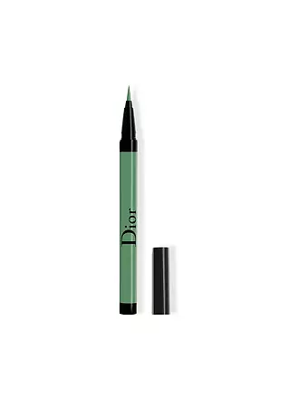 DIOR | Diorshow On Stage Liner Wasserfester Flüssig-Eyeliner ( 096 Satin Black ) | grün