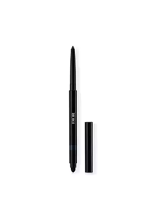 DIOR | Diorshow Stylo Wasserfester Eyeliner (076 Pearly Silver) | dunkelblau