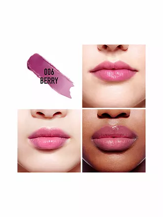DIOR | Lip Glow Farbintensivierender Lippenbalsam ( 006 Berry ) | rot