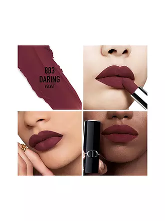 DIOR | Lippenstift - Rouge Dior Satin Lipstick (100 Nude Look) | dunkelrot