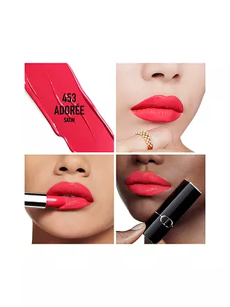 DIOR | Lippenstift - Rouge Dior Satin Lipstick (240 J'adore) | koralle