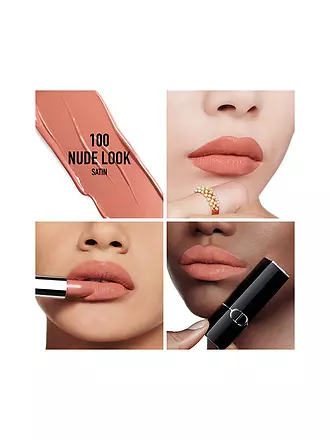 DIOR | Lippenstift - Rouge Dior Satin Lipstick (453 Adorée) | hellbraun