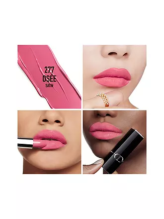 DIOR | Lippenstift - Rouge Dior Satin Lipstick (525 Chérie) | rosa