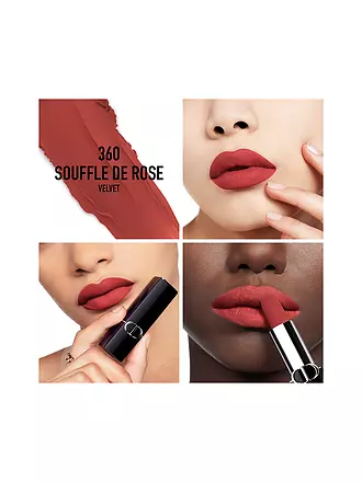 DIOR | Lippenstift - Rouge Dior Satin Lipstick (743 Rouge Zinnia) | rosa