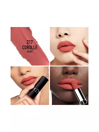 DIOR | Lippenstift - Rouge Dior Satin Lipstick (766 Rose Harpers) | orange
