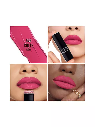 DIOR | Lippenstift - Rouge Dior Velvet Lipstick (100 Nude Look) | dunkelrot