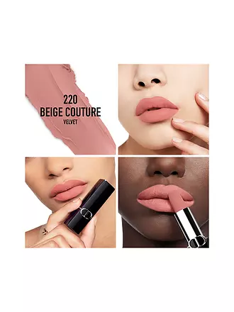 DIOR | Lippenstift - Rouge Dior Velvet Lipstick (217 Carolle) | camel