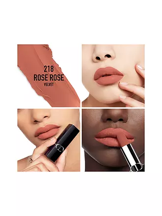 DIOR | Lippenstift - Rouge Dior Velvet Lipstick (220 Beige Couture) | rosa