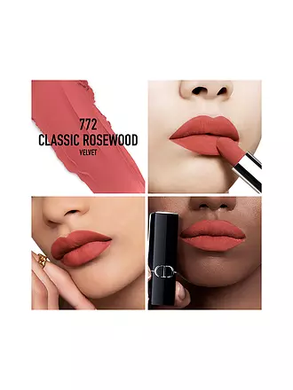 DIOR | Lippenstift - Rouge Dior Velvet Lipstick (772 Classic Rosewood) | orange