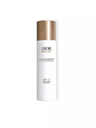 DIOR | Sonnenpflege - Dior Solar L'Huile Protectrice Visage et Corps SPF 15 125ml | keine Farbe